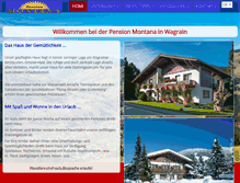 Tablet Screenshot of pension-montana.at